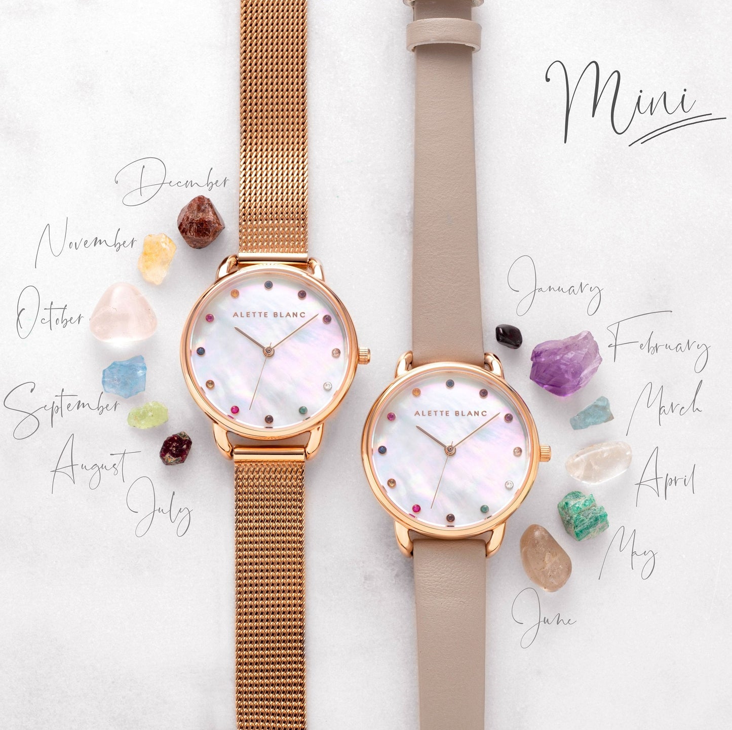 Birthstone mini メッシュ