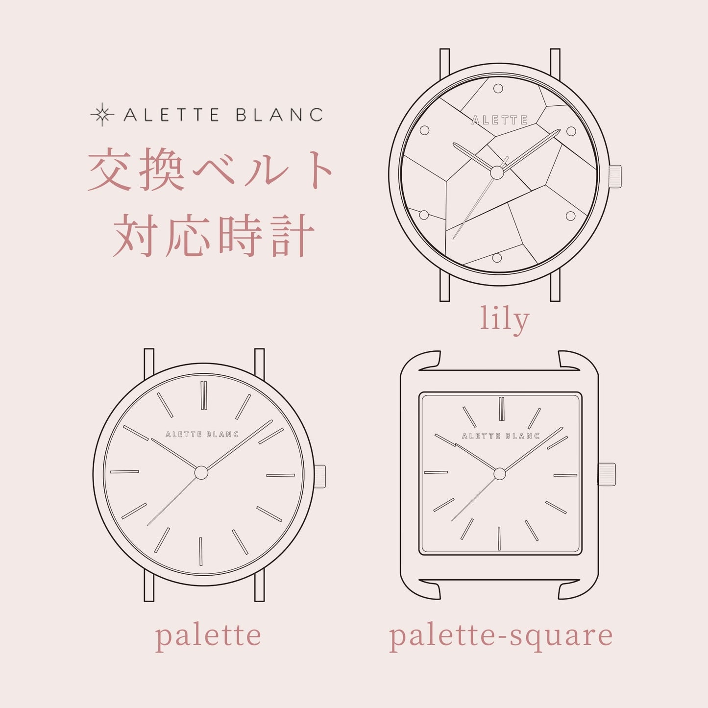 交換用ベルト コットンキャンディー×RG