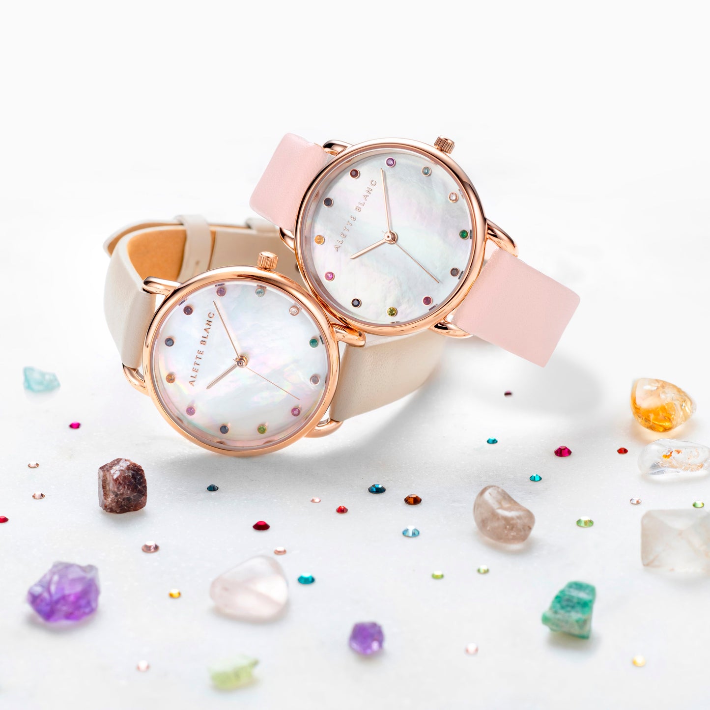 【限定各150点】Birthstone mini ホワイト