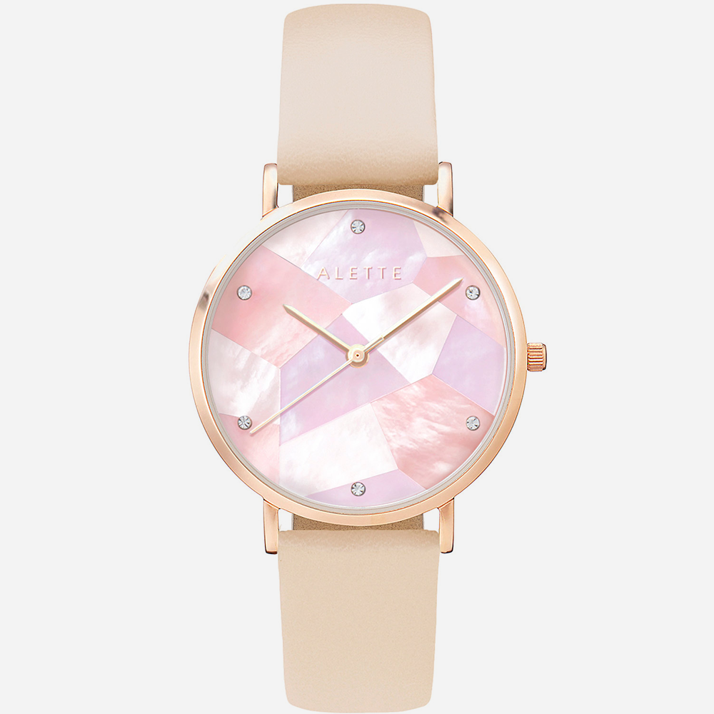 【アウトレット30%OFF】Lily オーロラピンク/ベージュ
