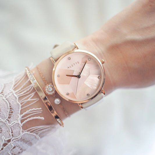 Lily オーロラピンク/ベージュ