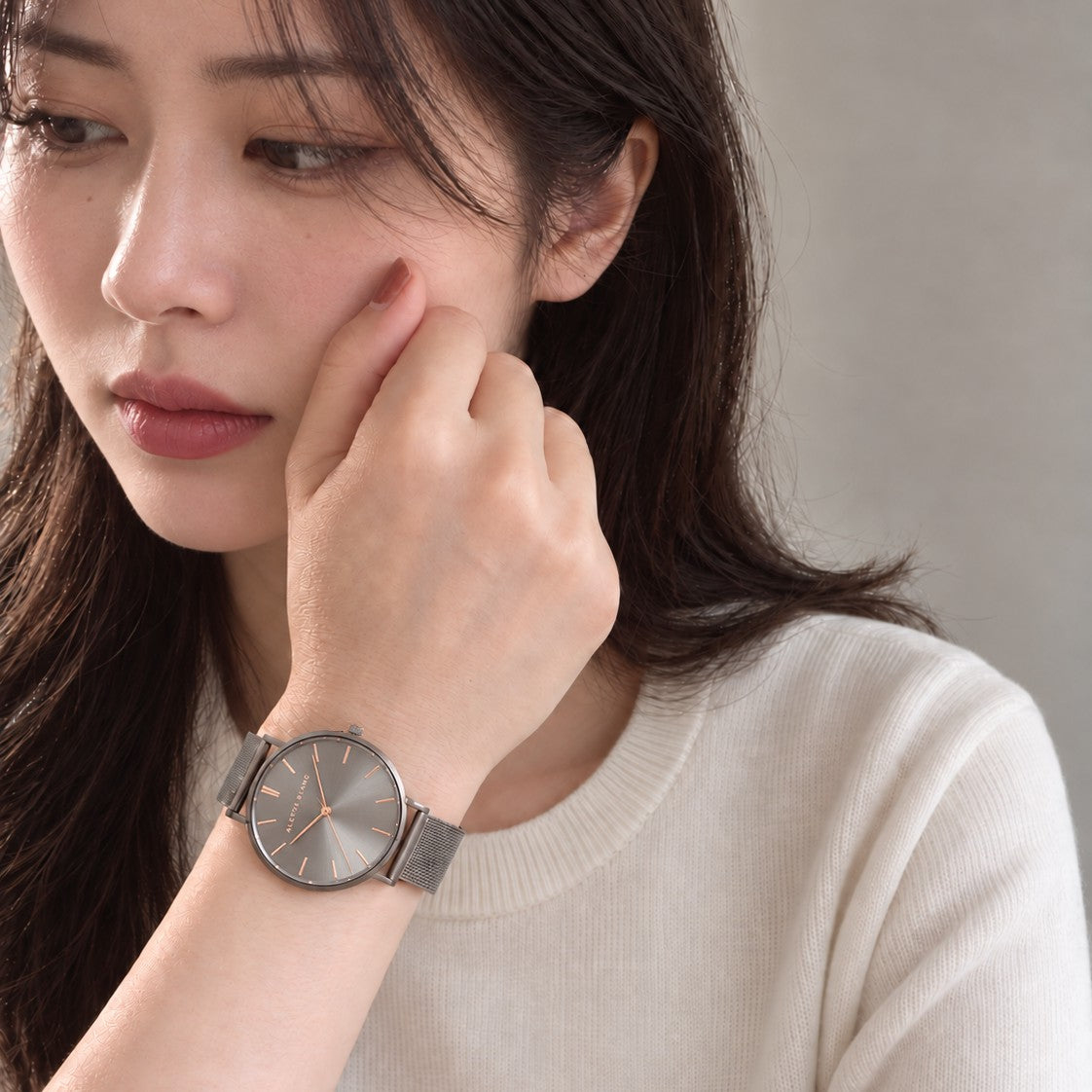 Palette グレーメタリックメッシュ